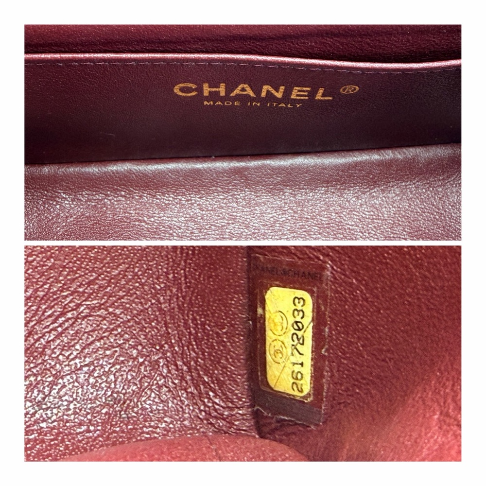 CHANEL Navy Quilted Paris Hamburg Charm Mini Flap Nautical - Picture 14 of 16